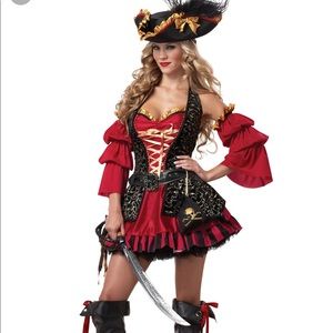Sexy Spanish pirate costume